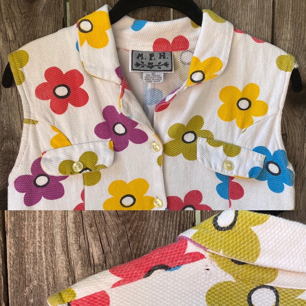 🚫SOLD🚫 The Twiggy Mod Mini Dress 🌼 - Picture 4 of 5